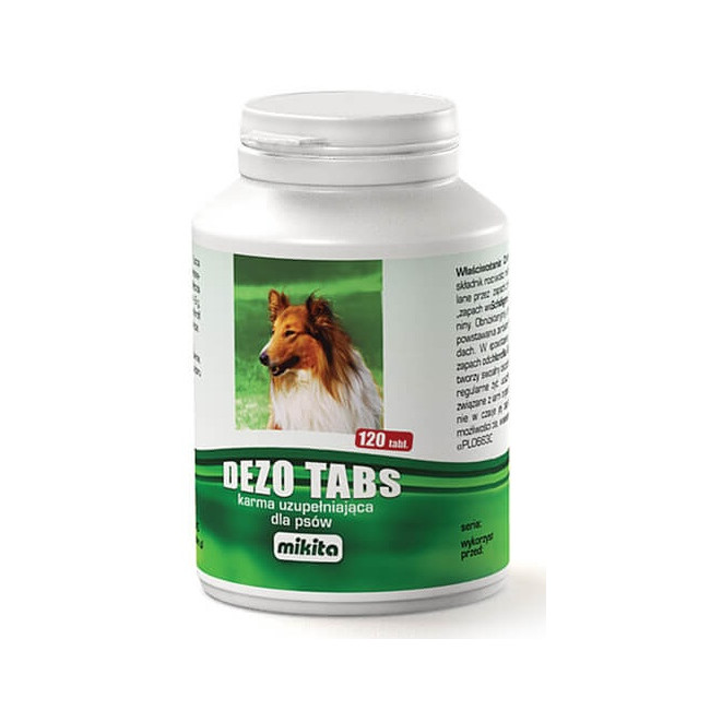 Mikita Dezotabs 120 tabletek - neutralizuje zapachy