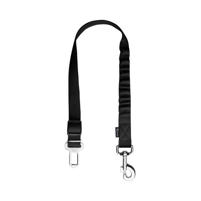 CHABA Wpinka do pasów bezpieczeństwa z amortyzatorem 25 czarna