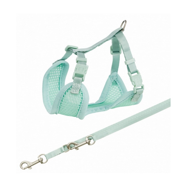 Trixie Szelki ze smyczą Junior 26-34cm miętowe [15565]