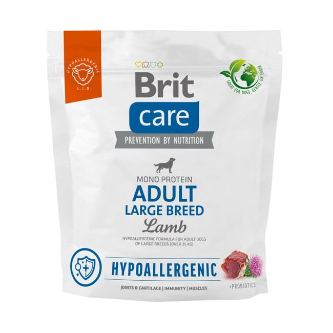 Brit Care Hypoallergenic Adult Large Lamb 1kg