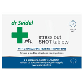 DermaPharm Stress Out Shot dla psa i kota blister 10 tabl.