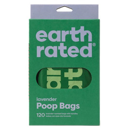 Earth Rated Reklamówki lawendowe 120szt
