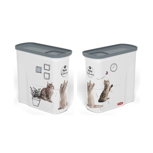 Curver Pet Life Pojemnik na kocią karmę 1kg / 2L