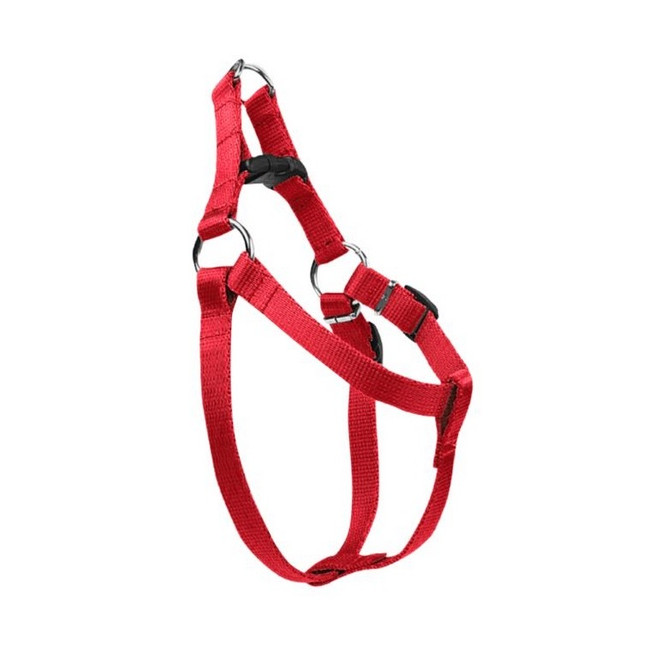 CHABA Szelki taśma regulowane nr 4 - obwód 70cm czerwone