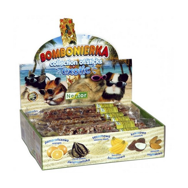 Nestor Bombonierka Egzotyczna dla gryzoni i królików
