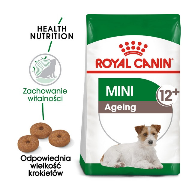 Royal Canin Mini Ageing 12+ karma sucha dla psów dojrzałych po 12 roku życia, ras małych 800g