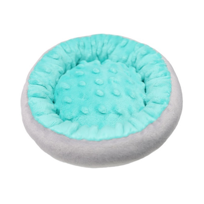 MIMIKO Pets Legowisko okrągłe mini 20cm miętowe