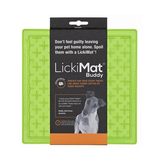 LickiMat Buddy Krzyżyk miękki zielony