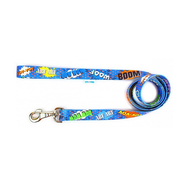 Matteo Smycz Prosta 30mm graffiti niebieskie