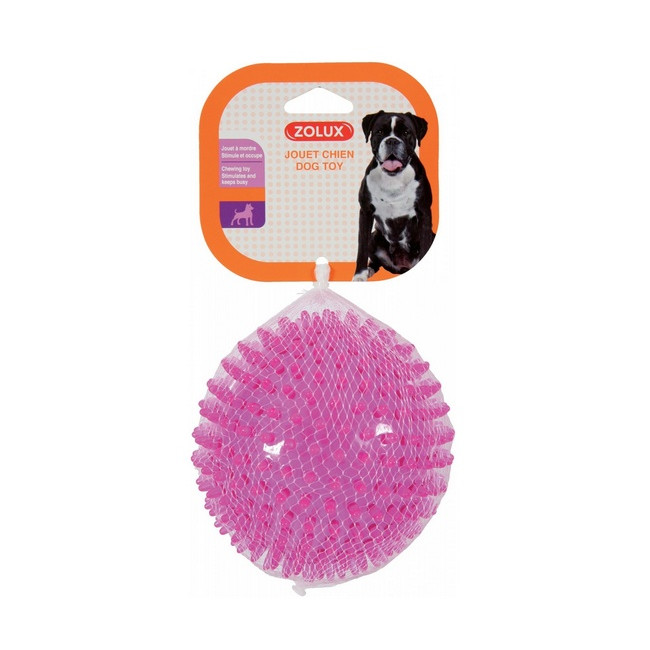 Zolux Zabawka TPR POP Piłka z kolcami 13cm różowa [479071FRA]