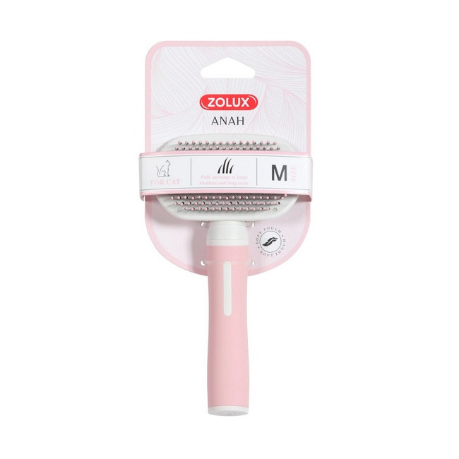 Zolux Anah Miękka szczotka dla kota średnia [550003]