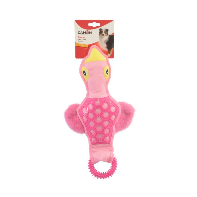 Camon Dog Toy Pluszowa kaczka z ringiem TPR
