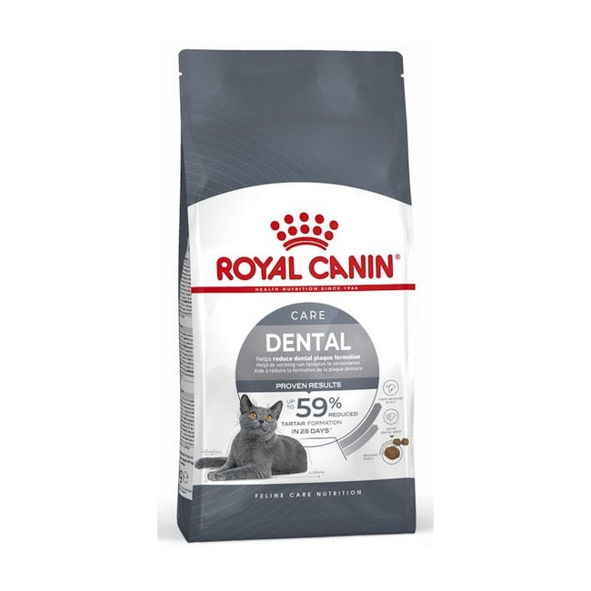Royal Canin Dental Care karma sucha dla kotów dorosłych, redukująca odkładanie kamienia nazębnego 400g