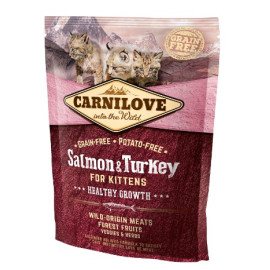 Carnilove Cat Salmon & Turkey for Kittens - łosoś i indyk 400g