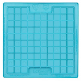 LickiMat Playdate Kwadrat miękki turkusowy