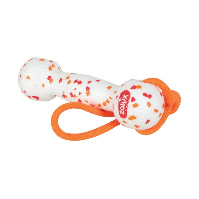 Zolux ETPU Wytrzymały hantel ze sznurem dla psa do przeciągania