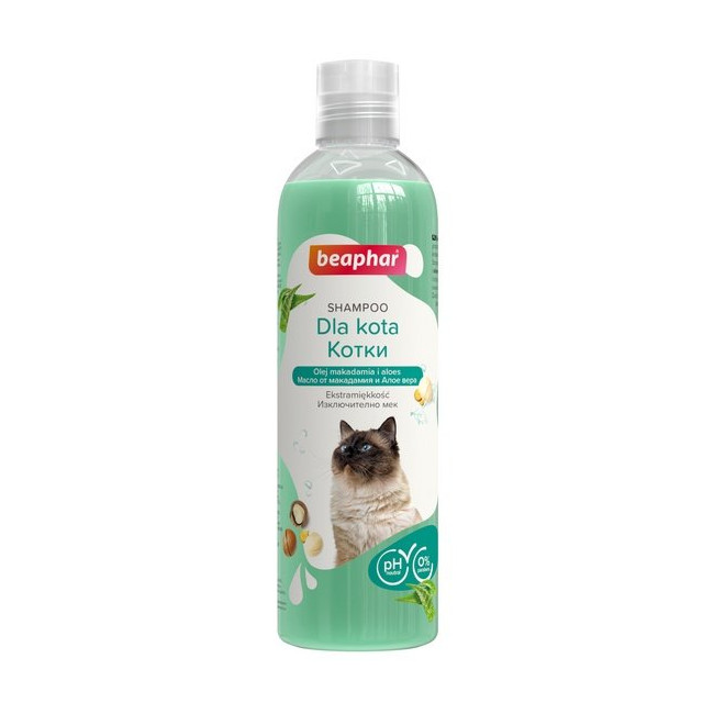 Beaphar Szampon z olejkiem makadamia dla kota 250ml