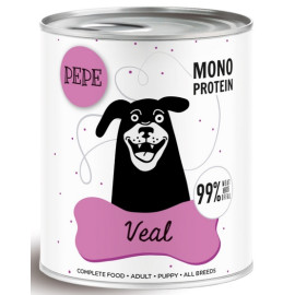 Paka Zwierzaka PEPE Veal (cielęcina) puszka 800g