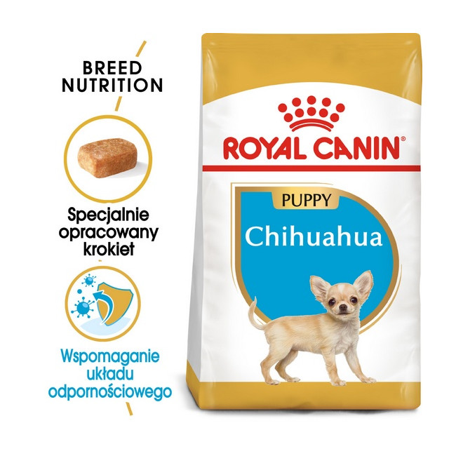Royal Canin Chihuahua Puppy karma sucha dla szczeniąt do 8 miesiąca, rasy chihuahua 0,5kg
