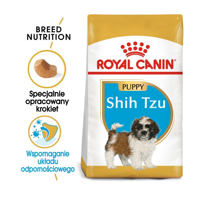 Royal Canin Shih Tzu Puppy karma sucha dla szczeniąt do 10 miesiąca, rasy shih tzu 0,5kg