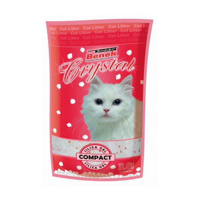 Super Benek Crystal Silikonowy Compact 3,8L