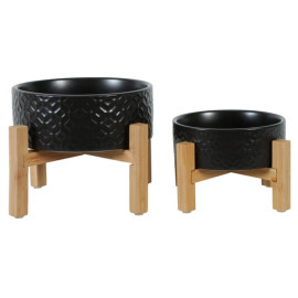 Zolux Miska ceramiczna dla psa i kota Keramo Solo 300ml czarna