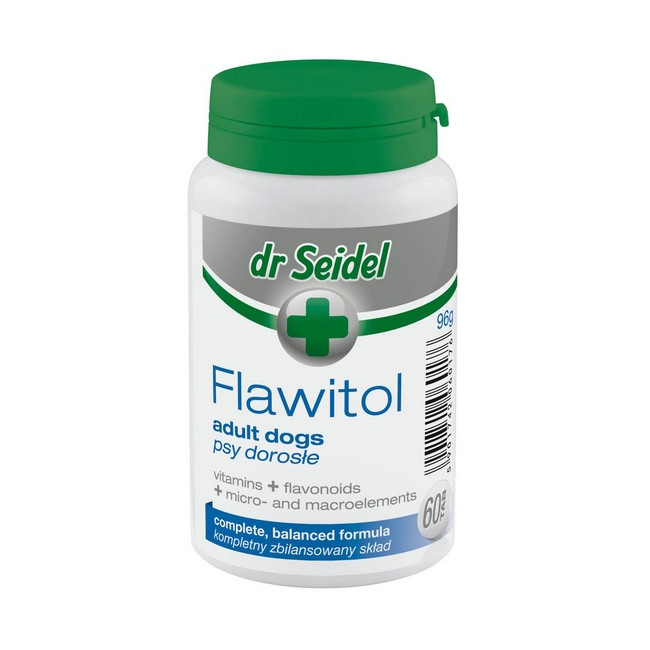 Dr Seidel Flawitol dla psów dorosłych 60 tabl.