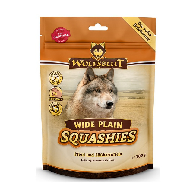Wolfsblut Dog Squashies Wide Plain - konina i bataty 300g