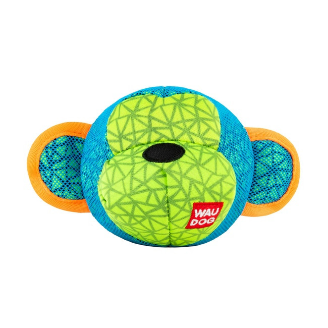 Collar WauDog Fun Małpa 16x10cm niebieska