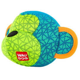 Collar WauDog Fun Małpa 16x10cm niebieska