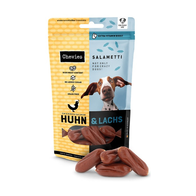 Chewies Beef Salametti kurczak i łosoś 200g