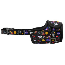 Collar WauDog Nylon Kaganiec, plastikowy fastex, wzór NASA, rozmiar 1 [14-20cm]
