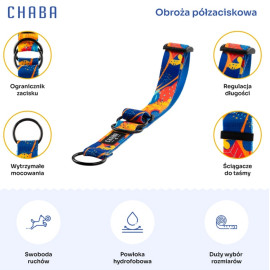 CHABA Obroża półzaciskowa Story III M Aussie