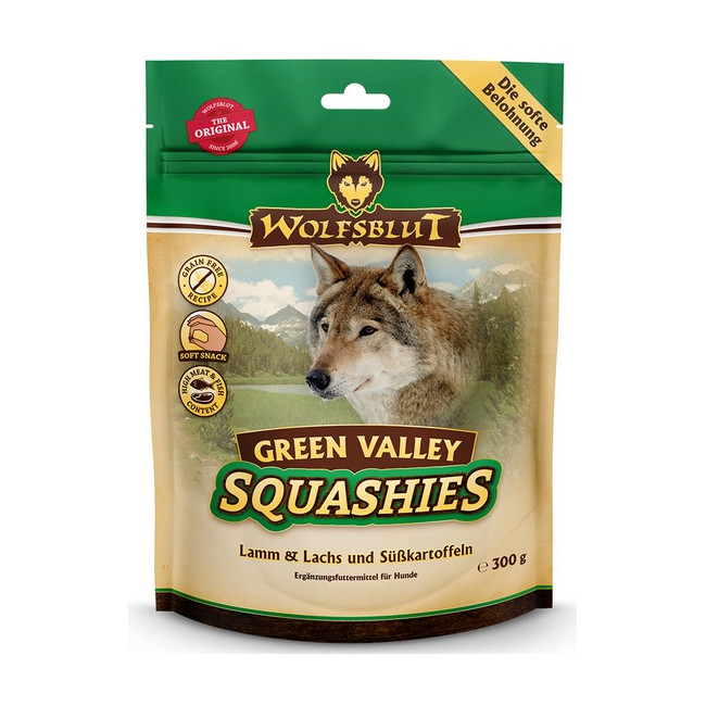 Wolfsblut Dog Squashies Green Valley - jagnięcina, łosoś, bataty 300g