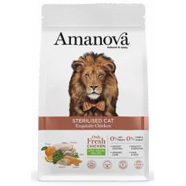 Amanova Cat Sterilised Exquisite Chicken - kurczak 300g