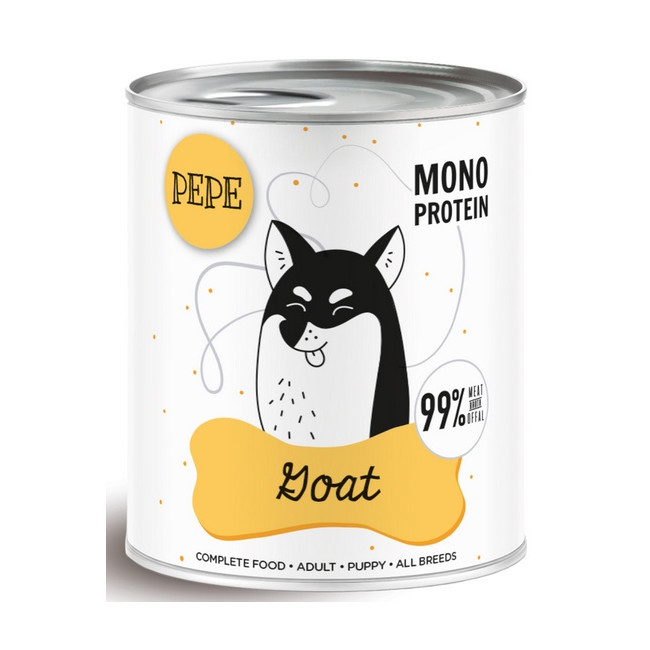 Paka Zwierzaka PEPE Goat (koza) puszka 800g