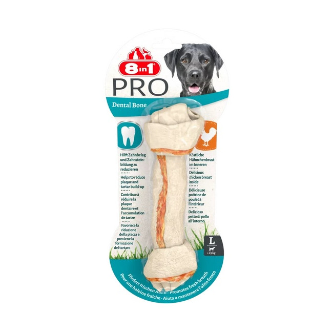 8in1 Dental Delights Bones L