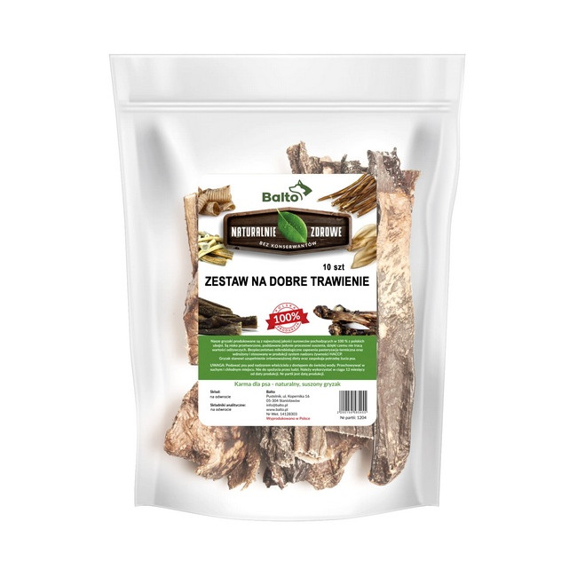 Balto Zestaw gryzaków na dobre trawienie 10szt