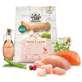 Wildes Land Cat Classic Adult Huhn & Lachs 400g