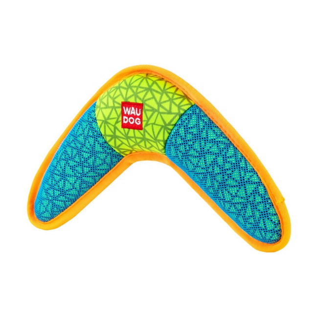 Collar WauDog Fun Bumerang 24x14cm niebieski