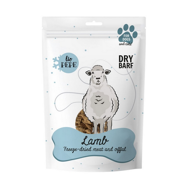 Paka Zwierzaka Lio PEPE Przysmak Lamb (płuco jagnięce) 30g