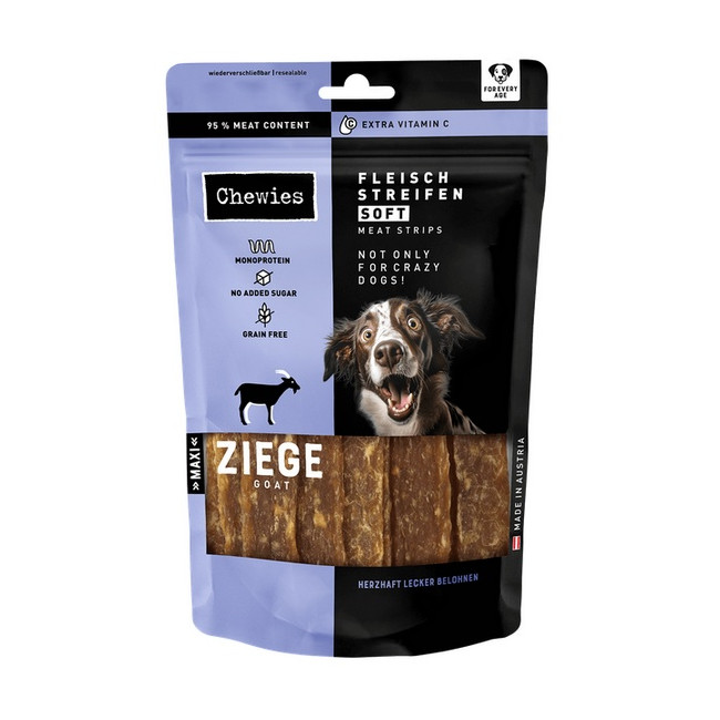 Chewies Meat Strips Soft Maxi Koza 150g