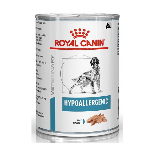 Royal Canin Veterinary Diet Canine Hypoallergenic puszka 400g