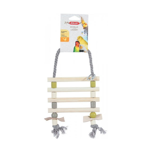 Zolux Drabinka na sznurku z drewnianymi szczeblami [134023]