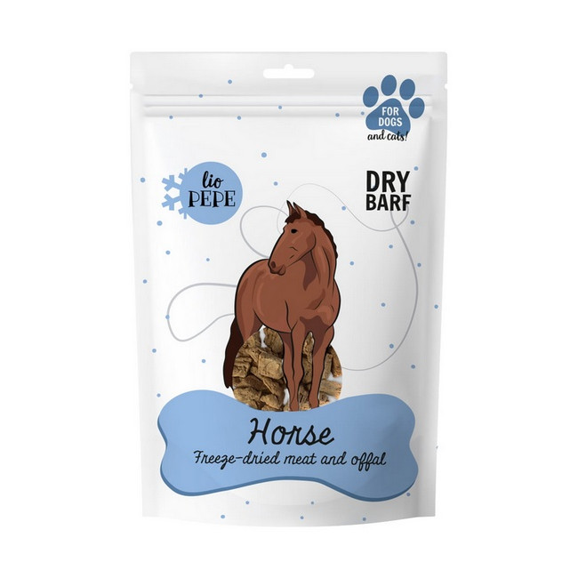 Paka Zwierzaka Lio PEPE Przysmak Horse (wątróbka końska) 60g