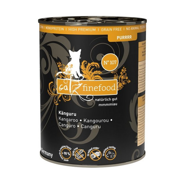Catz Finefood Purrrr N.107 Kangur puszka 400g