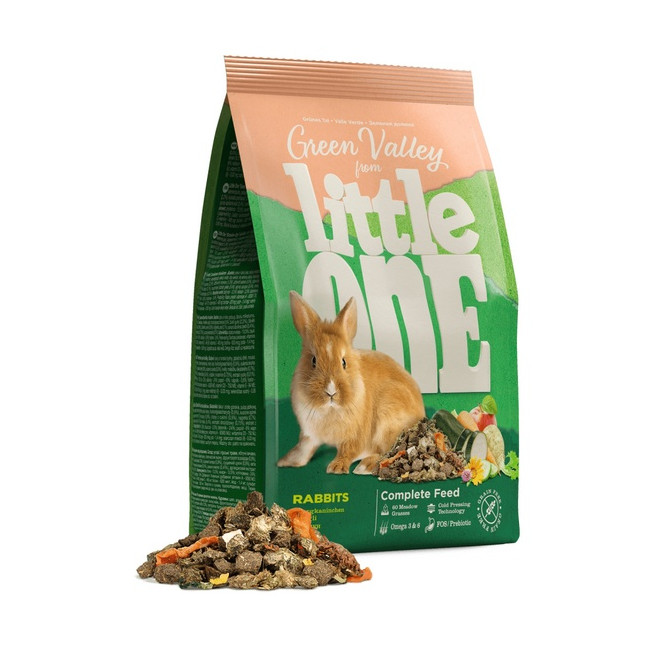 Little One Zielona Dolina Pokarm dla królika 750g