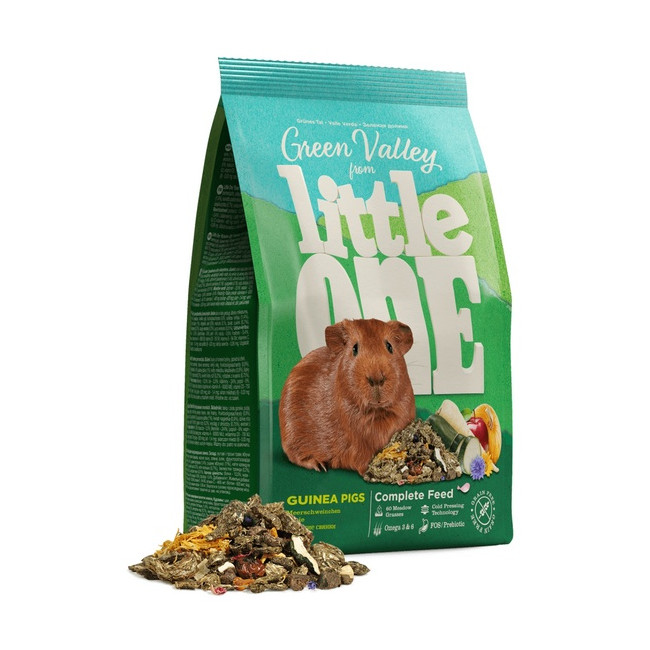 Little One Zielona Dolina Pokarm dla świnki morskiej 750g