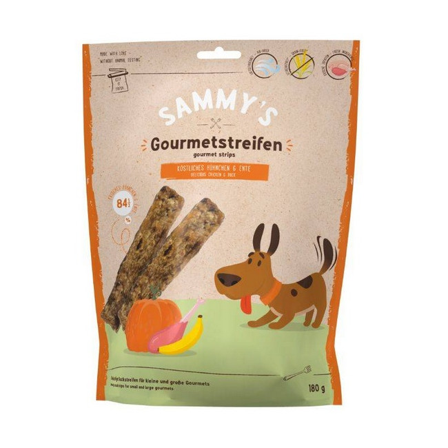 Sammy's Gourmet Strips Chicken & Duck 180g
