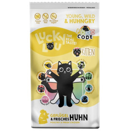 Lucky Lou Food Code Lifestage Kitten Drób & Kurczak 340g